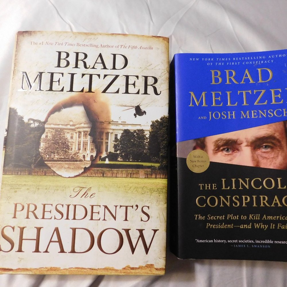 Brad Meltzer Books The Lincoln Conspiracy and The President's Shadow